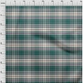 thumbnail image 3 of oneOone Polyester Lycra Dark Green Fabric Check Fabric For Sewing Printed Craft Fabric By The Yard 56 Inch Wide, 3 of 4