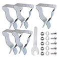 thumbnail image 1 of Ventana Sótano Botado Instalar Clips Retención Clip Resorte Tapa Kit Hardware Cubierta 5 PC S para La Exterior Del Patio, 1 of 8