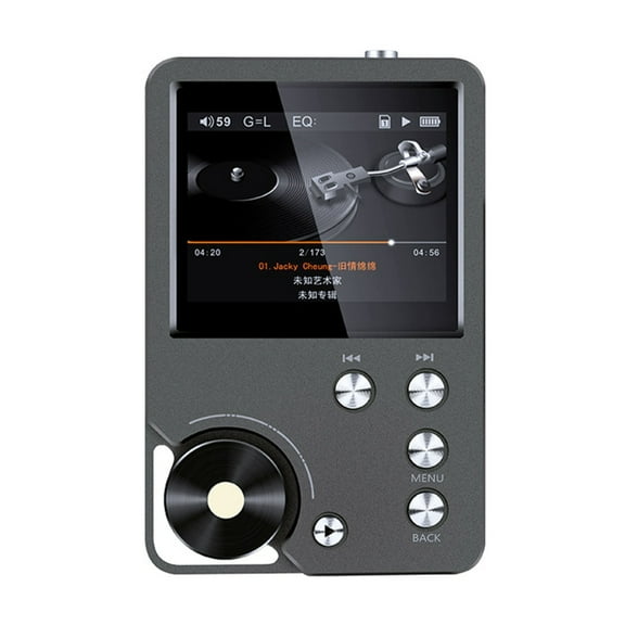 Professional Audios Device MP3 Player With DSD256 Decoding 25H Battery Lifes Multiple Format Support Metal Frame Players