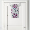 thumbnail image 2 of Flower Hanging Pocket Organizer, Poppies Ornamental Vintage Style Design Leaves Buds Botany Art, Printed Polyester Storage Bag with Pockets, 9" x 16", Fuchsia and Petrol Blue, 2 of 2
