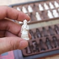 thumbnail image 3 of de ajedrez plegable de de 13 pulgadas x 13 pulgadas con de Queens, King y soldium para guardar para Yotijar juego de ajedrez internacional, 3 of 10