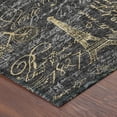 thumbnail image 3 of Addison Rugs Chantille Indoor/Outdoor Transitional Novelty Black Machine Washable Rectangle Rug, 8' x 10', 3 of 8