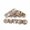 coffee, variant on Pompotops 50PCS Pellets Seed Starting Plugs Pallet Seedling So il Block Easy to Operate, Convenient transplanting, Gifts for Gardening Lovers