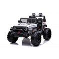 thumbnail image 1 of EastVita 24V Kids Ride On Electric Car with Remote Control 2 Seats 20" Extra Large Seat Wide Truck Wheels Vehicle Front Storage Bottle Holder Central Control Horn Bluetooth USB, 1 of 2