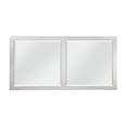 thumbnail image 4 of ACME Varian Dining Table (78"L), Mirrored & Antique Platinum, 4 of 5