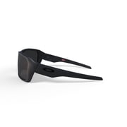 Oakley Men's Size 66 Rectangular Double Edge Sunglasses, Matte Black/Dark Grey