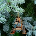 thumbnail image 6 of Vikakiooze 26 Letters Christmas Tree Decoration Pendant, Library Shelf Ornaments, Alphabet Book Pendant Christmas Tree Ornaments Personalized DIY Xmas Tree Hanging Decor, A, 6 of 9