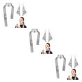 thumbnail image 4 of maskred Stylish Accessories For Unisex Party Dress For Women Radiates Glamour Silver 3Set, 4 of 6