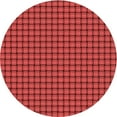 thumbnail image 1 of Ahgly Company Indoor Round Patterned Love Red Area Rugs, 7' Round, 1 of 6