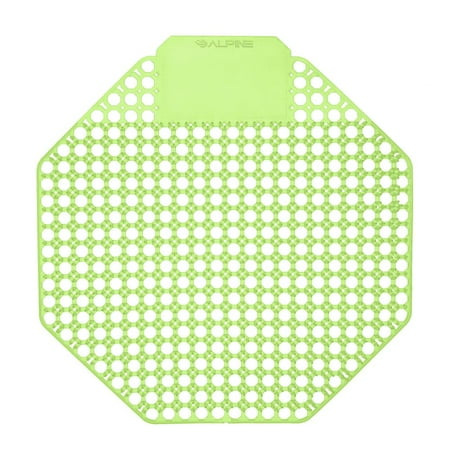 Alpine Industries Cucumber Melon Fragrance Anti-Splash Urinal Screen (30-Pack)