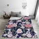 thumbnail image 5 of Balery Rose Flowers Manta de Felpa Suave y Acogedora – Cobija de Franela Aterciopelada para Cama, Lavable y Cálida para Sofá, Mascotas, Transpirable-80"x60", 5 of 7