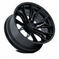 thumbnail image 2 of 20x9 Fuel Offroad FC404 Mutiny Matte Black W/ Gloss Black Lip Wheel 6x135 (1mm), 2 of 3