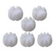 thumbnail image 4 of 6 piezas de bases de flores reutilizables de silicona para moldear velas y jabón con resina epoxi. Blanco, 4 of 9