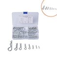 thumbnail image 1 of Hitch Pin Hair Pin R Pin Clip 100pcs Hair R Hitch Cotter Pin Clip Assortment Kit Stainless Steel, 1 of 1