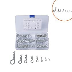 Hitch Pin Hair Pin R Pin Clip 100pcs Hair R Hitch Cotter Pin Clip Assortment Kit Stainless Steel
