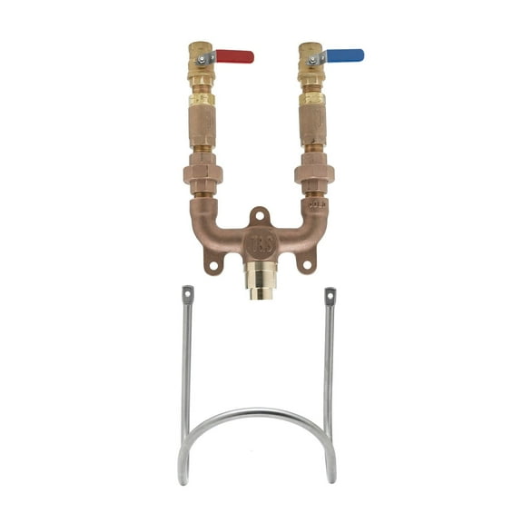 T&S Brass - 3/4'' Mixing Valve w/ Ball Valves