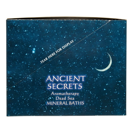 Ancient Secrets Aromatherapy Dead Sea Mineral Bath Salts, Evergreen Forest, 4 Oz