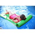 thumbnail image 2 of California Sun Deluxe Oversized Unsinkable Foam Cushion Pool Float - Kiwi Green, 2 of 2