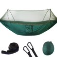 thumbnail image 2 of GLFILL Lit Suspendu Portable de Camping en Plein Air Lit de Couchage en Nylon pour Randonnée Bleu, 2 of 8