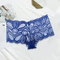 thumbnail image 2 of Shorts Panties for Women Men Lace Mid High Waist Cutout Seamless Briefs Womens Mens Underwear Panties, 2 of 3