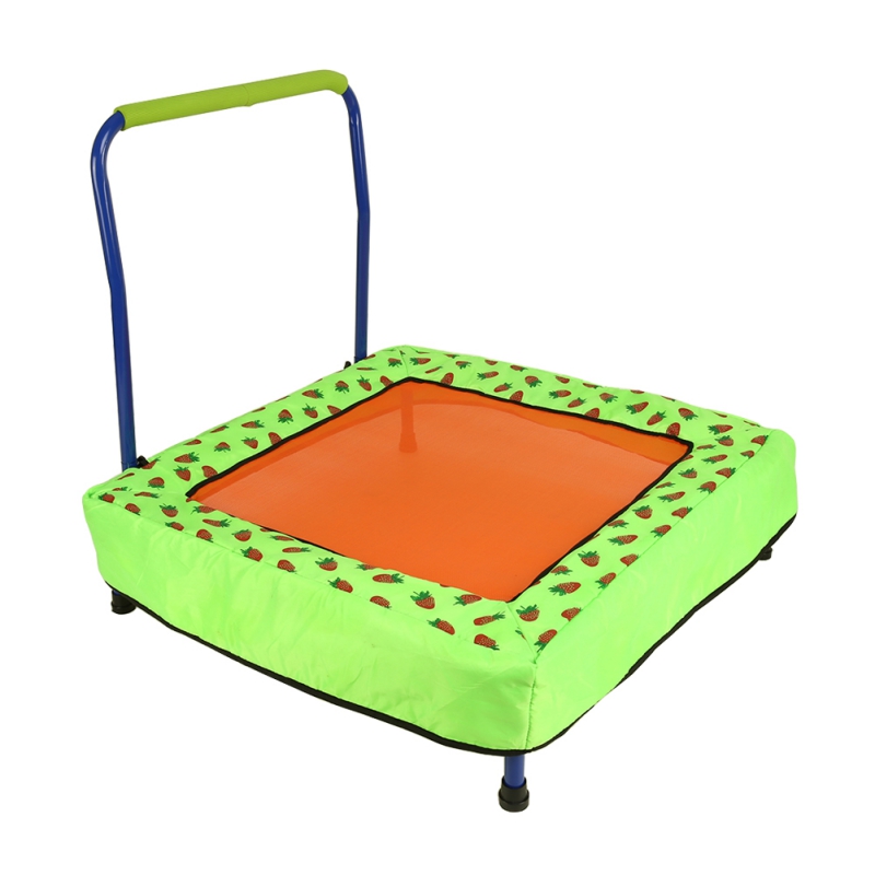 Mini Trampoline for Kids Portable Foldable Safe Trampoline with Handle