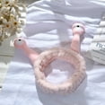 thumbnail image 2 of Franhais Snail Headband, Lovely Coral Fleece Elastic Hair Wrap Makeup Bands Washing Face Shower Sports Headband for Girls Women, 2 of 2
