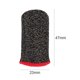 thumbnail image 2 of Finger 24-Stitch Mobile Game Cover Anti-Sweat Anti-Skid ( ) Black Red 2pcs, 2 of 5
