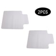 thumbnail image 5 of Spaco Office Chair Mat for Carpet Floor with Non-Slip Studded Lip, 2PCS Transparent Carpet Floor Protector Cover Rug Mat for Home Computer Desk Rolling Chair, 5 of 12