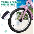 thumbnail image 6 of ABORON 16 inch Tricycle Trikes for Beginner Riders, Single Speed 3 Wheel Bikes, Low Step Through Three-Wheeled Bicycles with Rear Basket, 6 of 8
