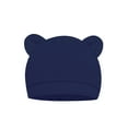 thumbnail image 2 of BadPiggies Newborn Baby Hat Bear Ears Infant Beanie Caps Baby Boy Girl Toddler Hats for 0-6 Months (Navy), 2 of 9