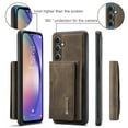 thumbnail image 5 of SaniMore Case for Samsung Galaxy A54 5G 6.4" 2023, Retro PU Leather Case Soft TPU Inner Detachable Magnetic Folding Card Pocket Flip Kickstand Anti-drop Shockproof Protectiive Cover, Coffee, 5 of 10