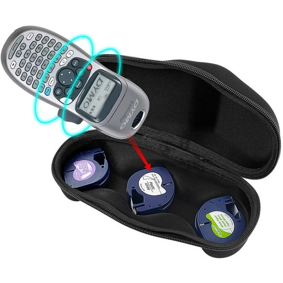 COMECASE Hard Travel Carrying Case Bag for DYMO LetraTag LT-100H Plus Handheld Label Maker (Case Only)