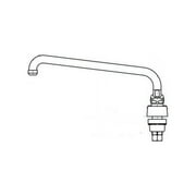 Chicago Faucets 527-L12e1ab Deck Mounted Utility Faucet - Chrome