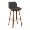 thumbnail image 4 of Corazza 30" Fixed-Height Bar Stool, Bar Chairs, Swivel Bar Stools, Bar Stools Set of 2, 4 of 6