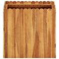 thumbnail image 5 of vidaXL 59.1" x 11.8" x 9.8" Brown Solid Acacia Wood Planter Boxes, 5 of 63