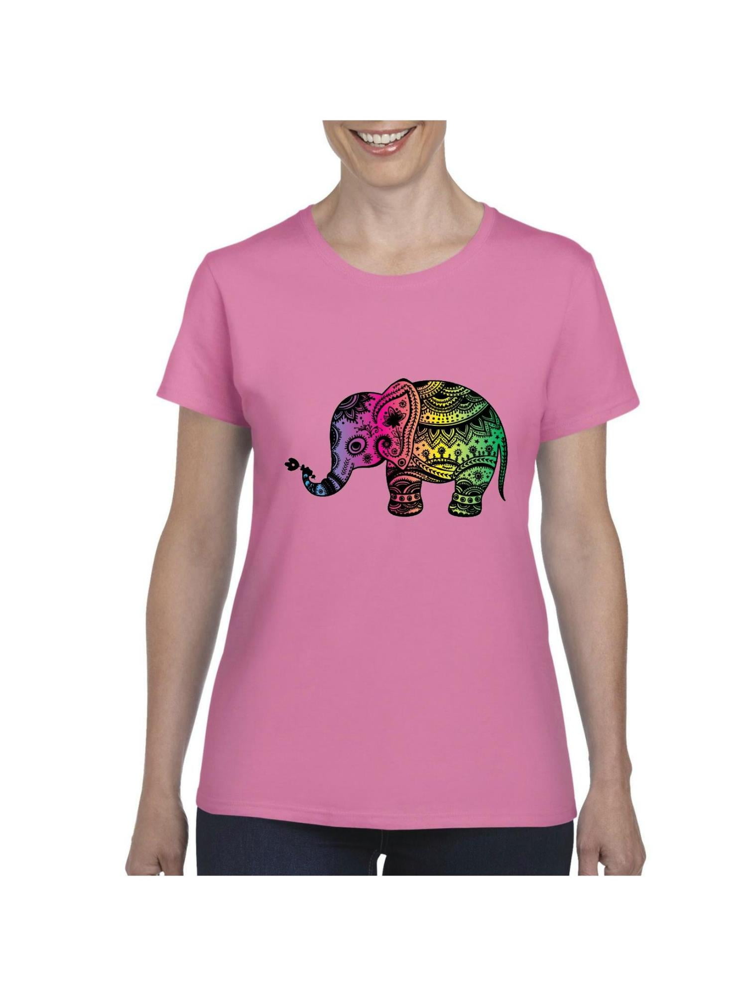freedomer Little Elephant Women Short Sleeve T Shirt Tees Raglan Summer freedomer Little Elephant Women Short Sleeve T Shirt Tees Raglan Summer
