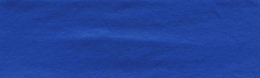 Kenz Laurenz Cotton Headbands 12 Soft Stretch Headband Sweat Absorbent Elastic Head Band Blue