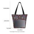 thumbnail image 2 of Bingfone Snakes And Snake Fruit Women Shoulder Tote Bags Casual Bag Ladies Shopping Handbag, 2 of 6