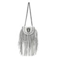 thumbnail image 7 of CAIXIA Crossbody Sling Bags For Women Boho Soft Studded Fringe Crossbody Phone Messenger Purse, Casual Daily Shoulder Sling Bag, 7 of 7