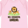 thumbnail image 4 of Inktastic Grandpa Loves Me Grandson Gift Boys or Girls Long Sleeve Baby Bodysuit, 4 of 5