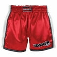 thumbnail image 3 of Thai Original Low Waist Muay Thai Short - Red, 3 of 4