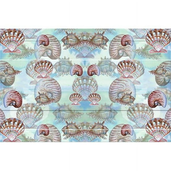 Betsy Drake DM094 18'' x 26'' Shells Doormat