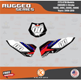 thumbnail image 2 of Kalair GFX Graphics Kit for Ktm ENDURO 2-STROKE 150XC, 200XC, 250XC, and 300XC (2008-2010) Rugged Series, 2 of 5