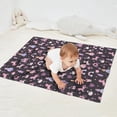 thumbnail image 2 of Fantasy Princess Unicorn Pattern Blanket,Comfortable Soft Flannel Throw Blanket,All Season,Warm Lightweight Blankets for Sofa Bed Couch Living Room Chair,30"x40", 2 of 4