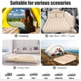 thumbnail image 7 of Inflatable Car Air Mattress for SUV/Truck Back Seat, Thickened Camping Sleeping Pad with Air Pump & 2 Pillows - Travel/Camping Use, 7 of 7