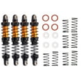 thumbnail image 4 of 4pcs Adjustable 80mm Metal Shock Absorber Damper for 1/10 Tamiya CC01 RC Crawler Off-road Car, 4 of 7