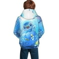 thumbnail image 2 of Piplup Youth Cartoon Hoodie Fashion Long Sleeve Kids Pullover Coat Casual Hoody Hooded Sweatshirts for Boys Girls, 2 of 8