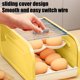 thumbnail image 4 of Contenedor Para Almacenar Huevos, Organizador Para Refrigerador, Bandeja Apilable Para Huevos, Soporte Seguro Para Huevos Para Despensa De Cocina, Amarillo, 4 of 8