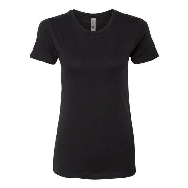 Next Level Signature Style Boyfriend Jersey playera para mujer, XXX-Large, negro Ropa de siguiente nivel 3900