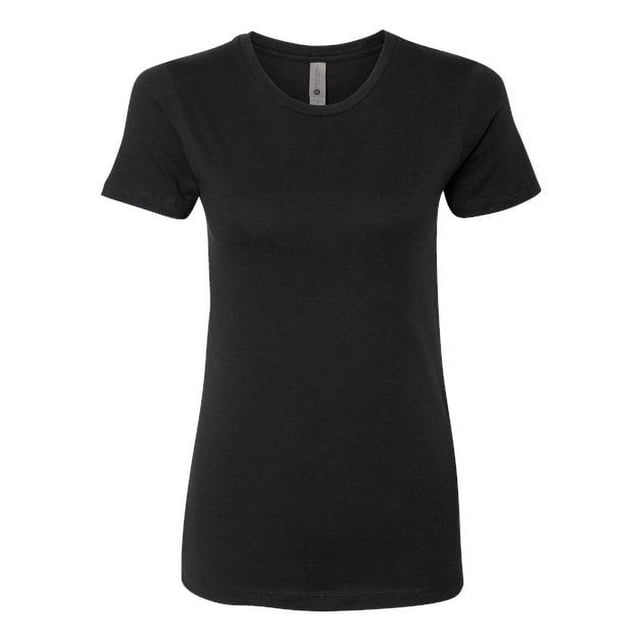 Camiseta de mujer The Boyfriend Next Level 3900 negra